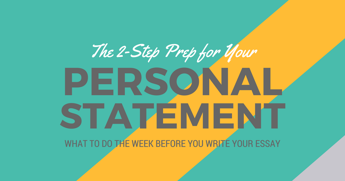 Prepare to write your PA school personal statement
