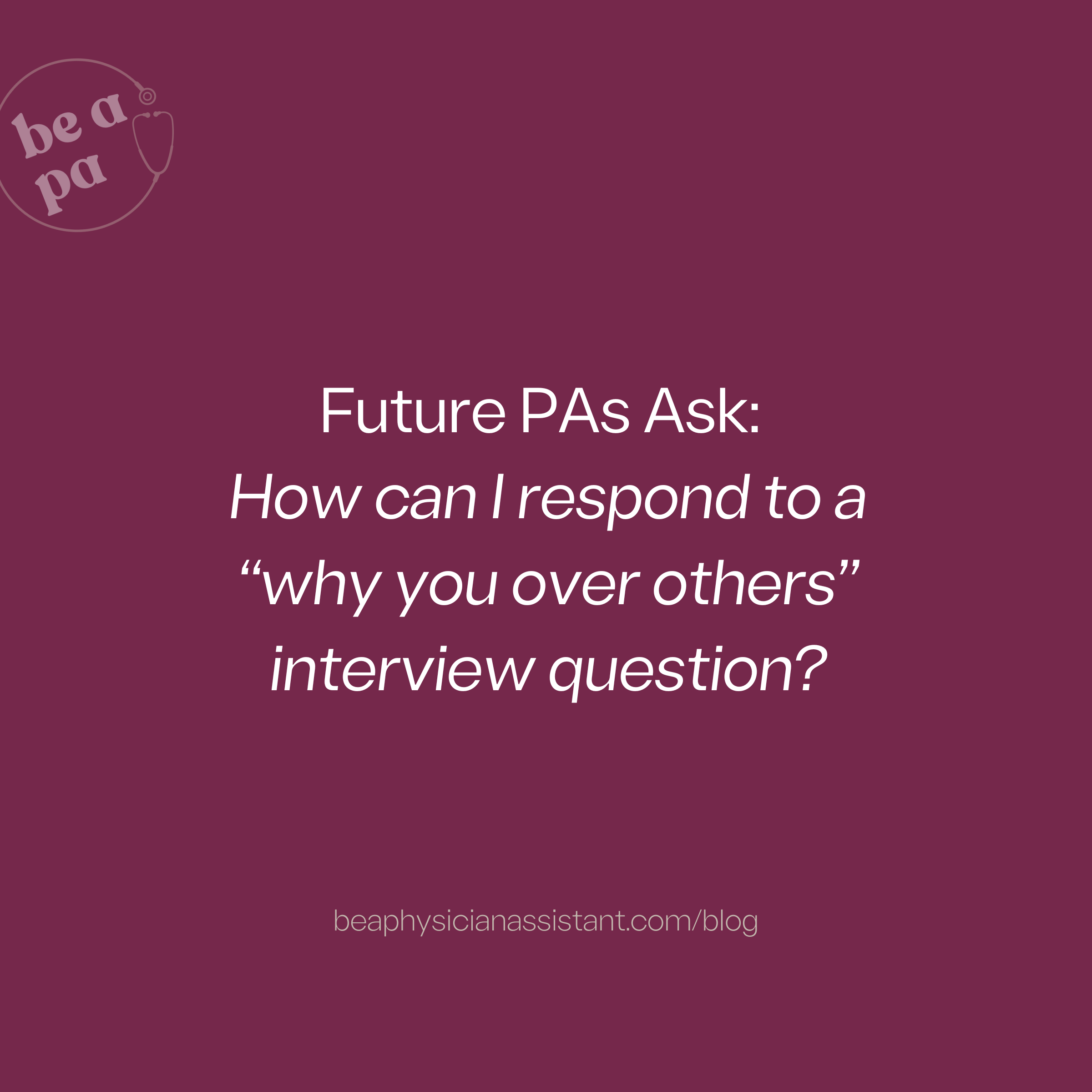 How to Prepare a Strong MMI Answer｜Be a Physician Assistant