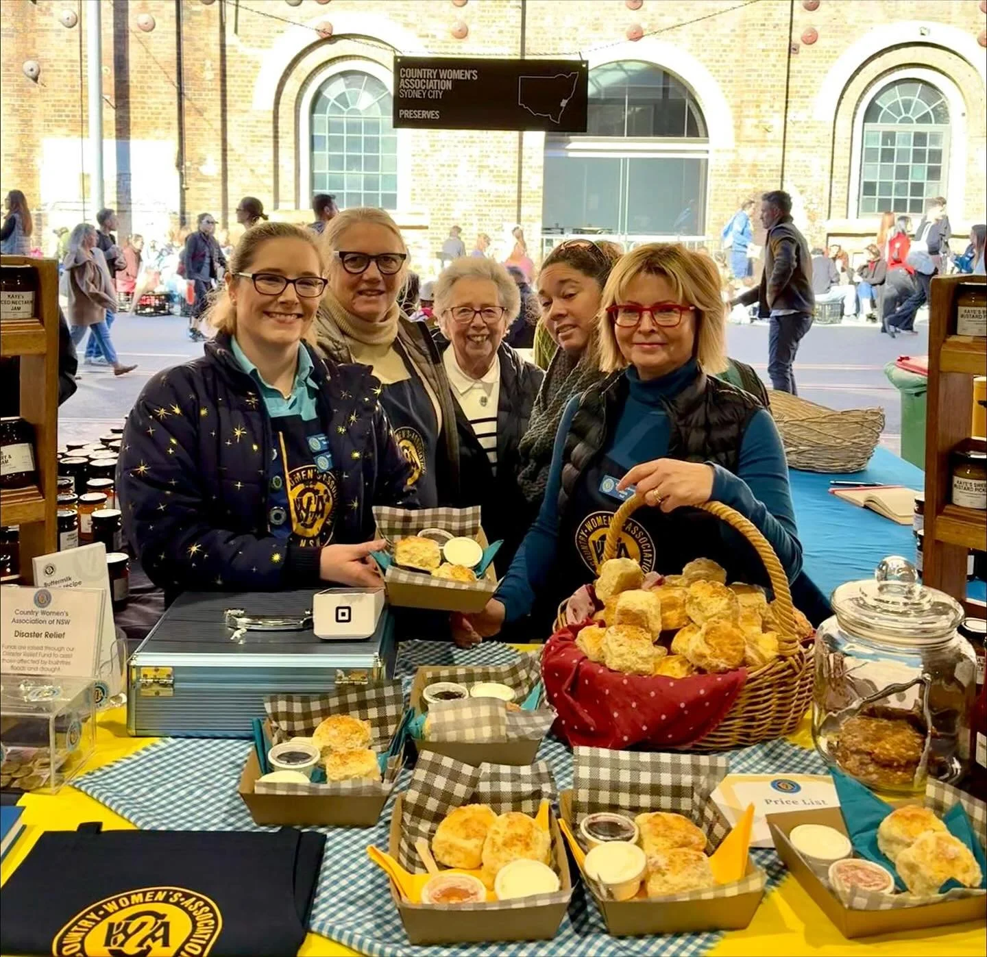 Tomorrow's the day! Swing by Carriageworks Farmers Markets and taste the difference with our delicious jams, preserves, and freshly baked scones. 

Find unique Christmas gifts in our CWA cookbooks, spoons, and aprons. 

Or chat with our friendly memb