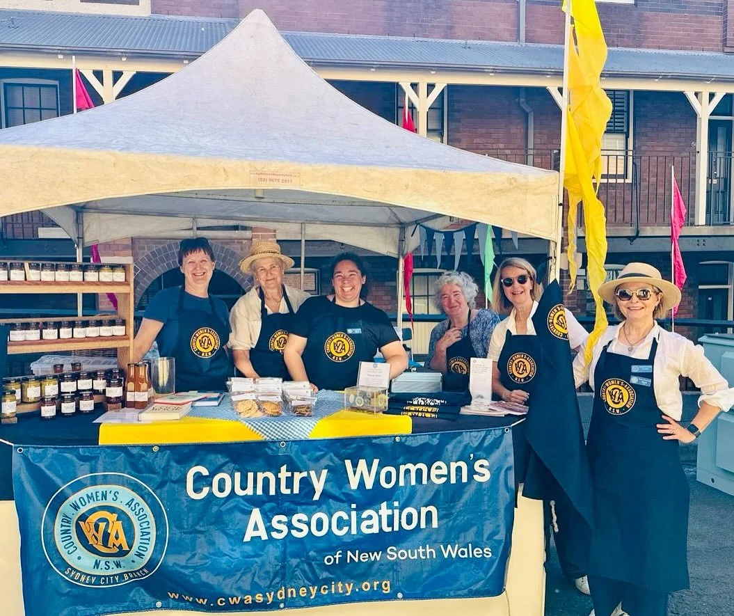 You ate hundreds of scones with jam and cream, bought jam, and all lovely CWA products and enjoyed the beautiful weather.  And if you didn&rsquo;t - you missed out on a wonderful day! 

Thank you to The Museum of History NSW for inviting us to join t