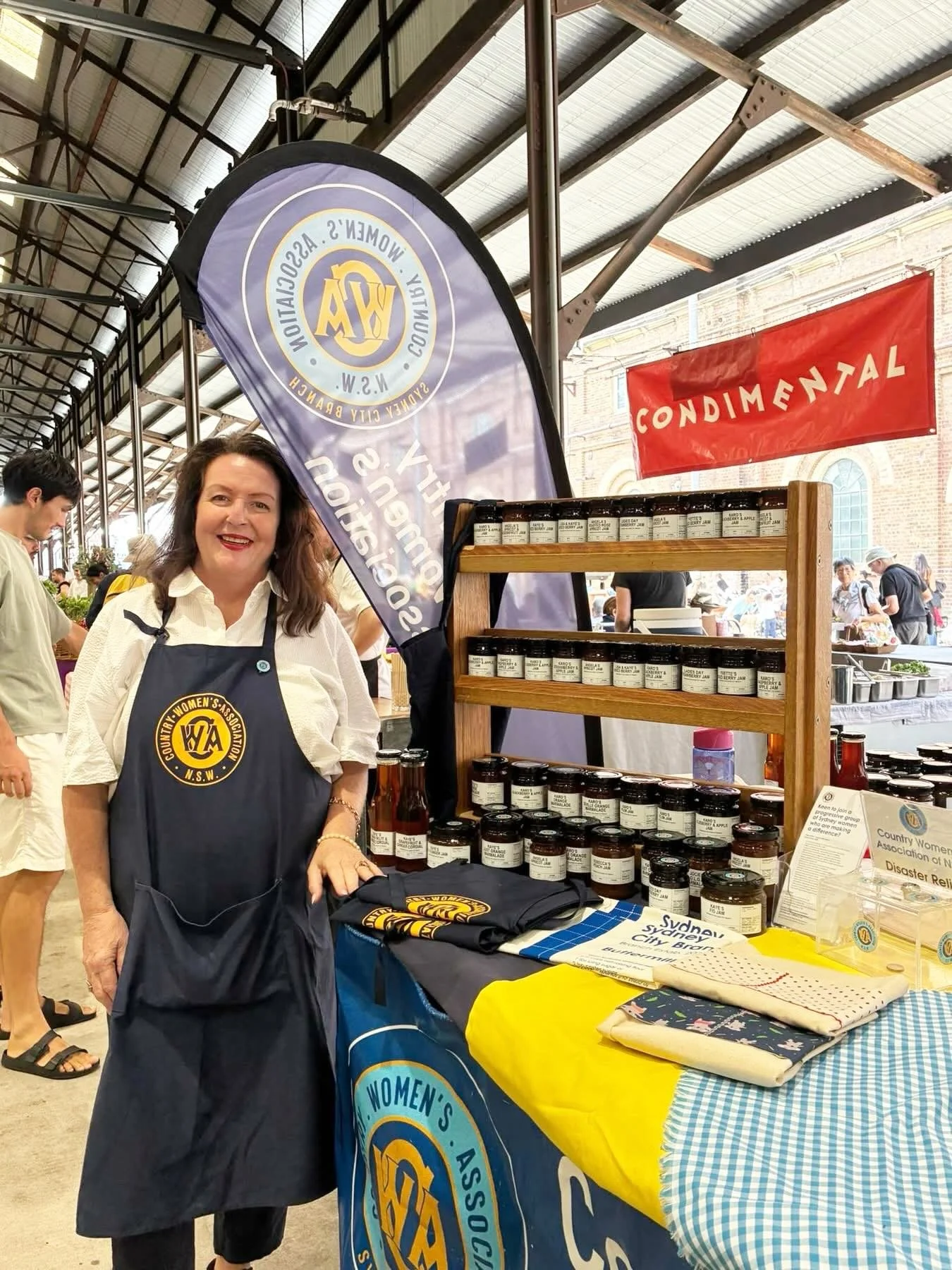 Busy in the very best way this weekend.

We returned to the Carriageworks Farmers Market with another strong showing and welcomed new members into one of our favourite fundraising activities. There is nothing quite like rolling up your sleeves togeth