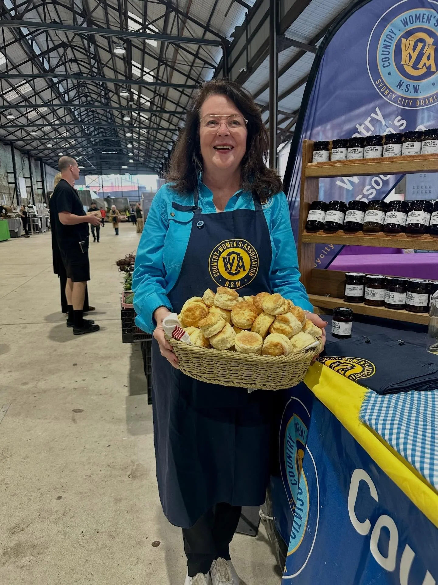 Scones Scones Scones! We&rsquo;re at Carriageworks Farmers Market this morning. As well as our delicious scones you can also buy our famous CWA jam, preserves and our fabulous CWA Merchandise.  Who doesn&rsquo;t need a new tea towel! 

Come by, say h