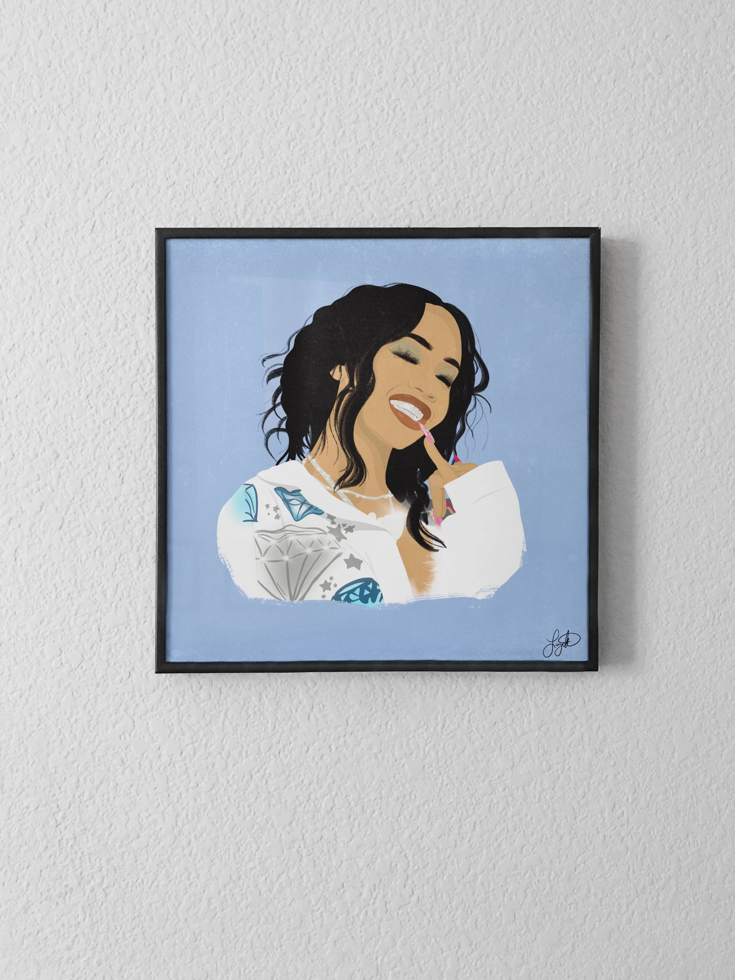 Saweetie Print