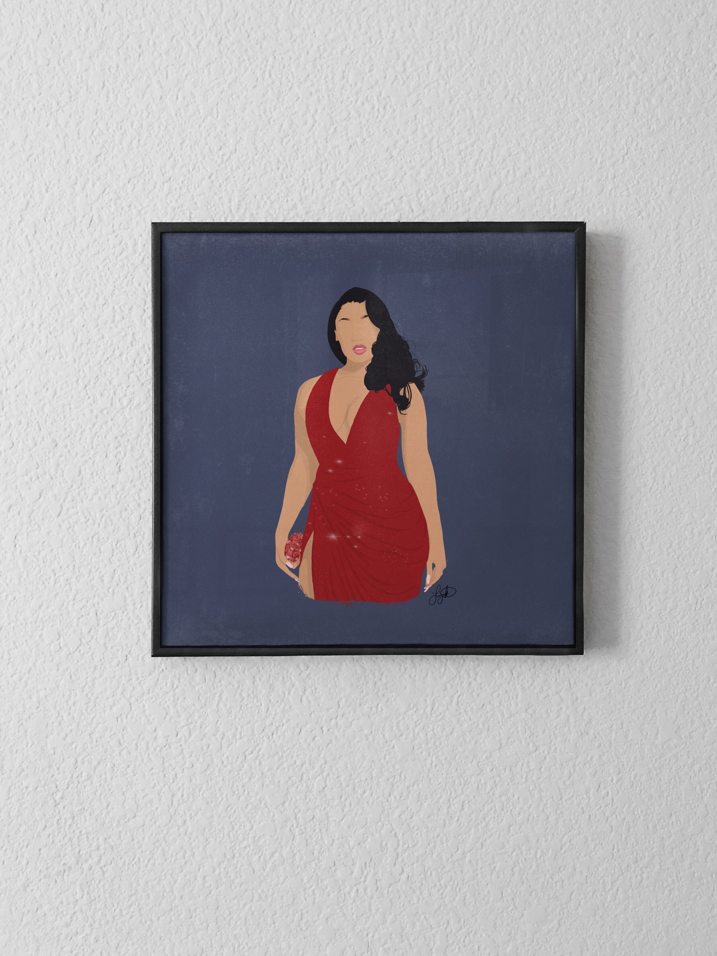 Meg Thee Stallion Print