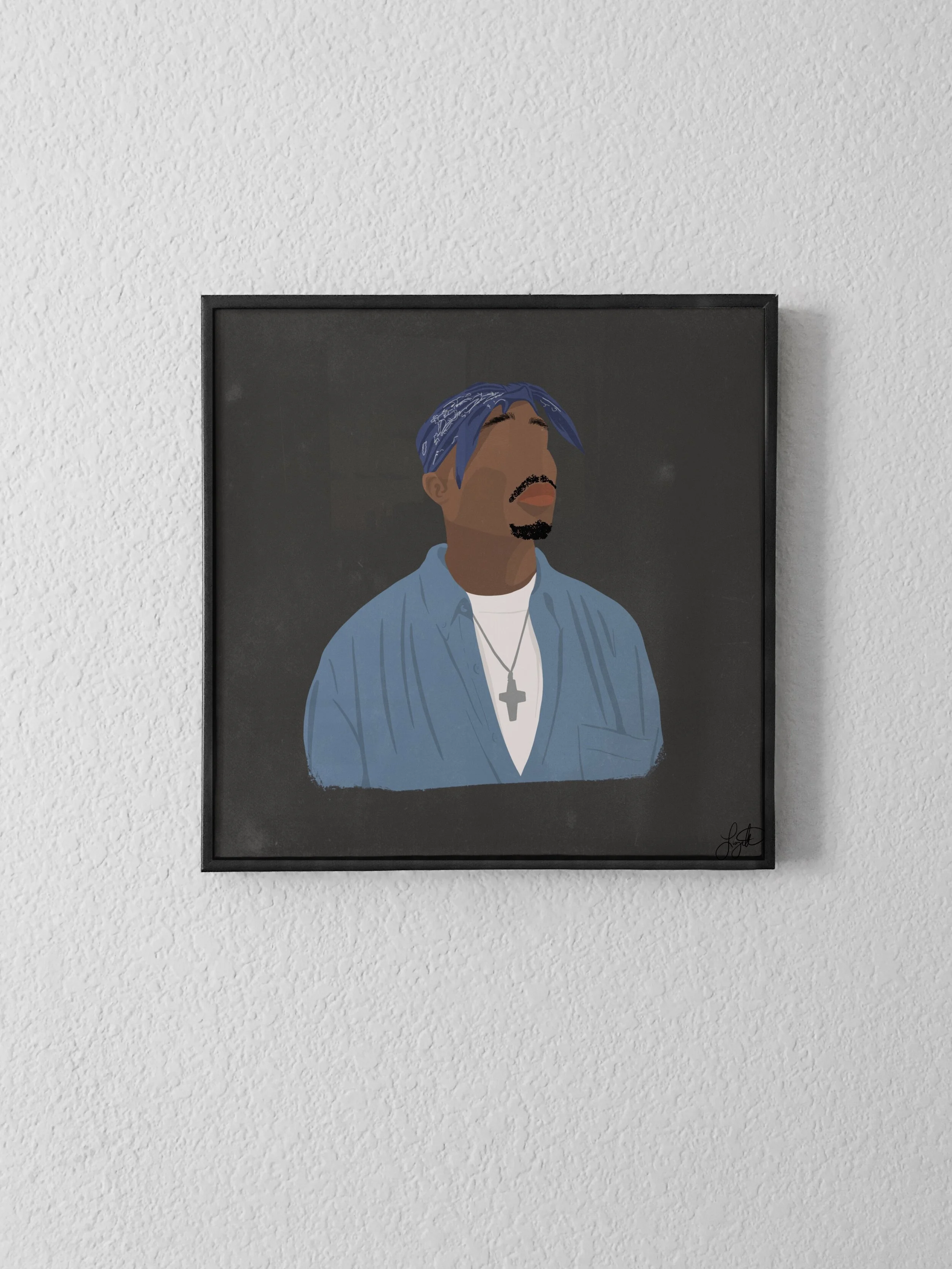 Tupac Print