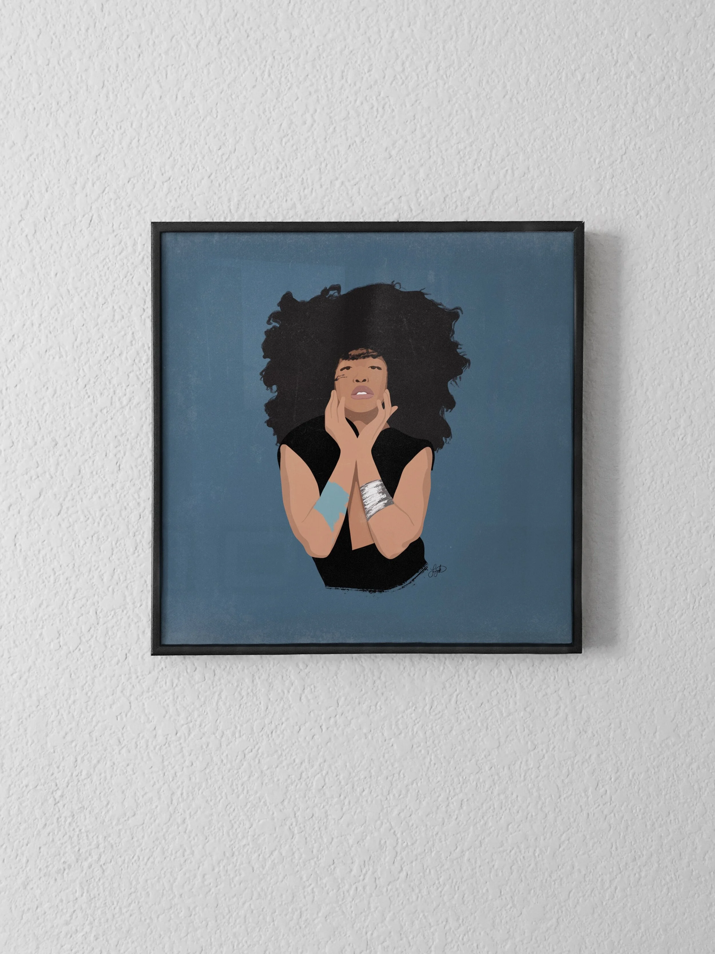 Erykah Badu Print