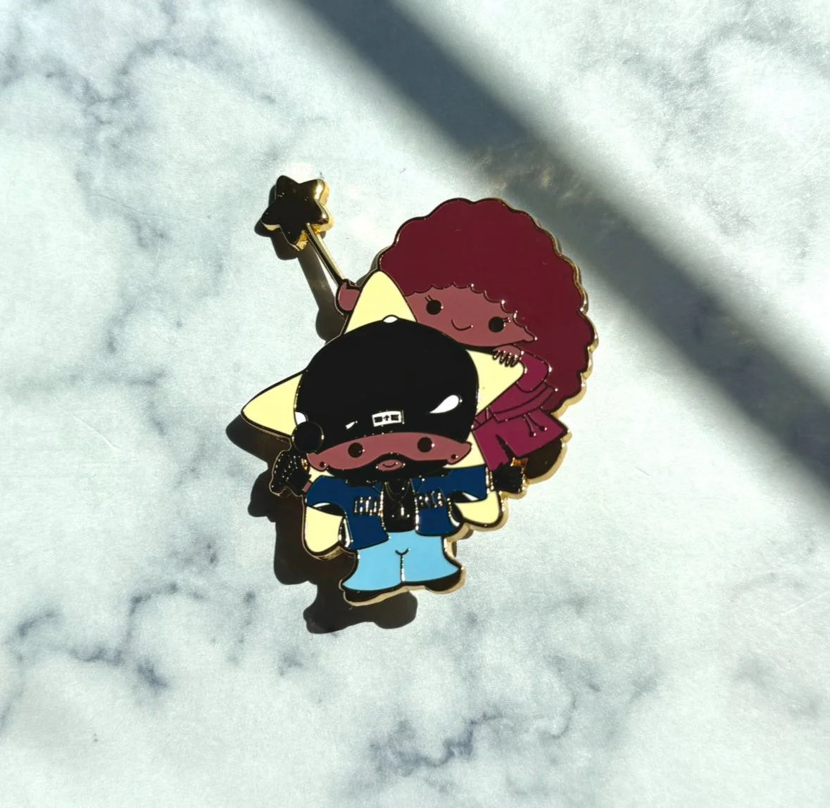 Halftime Kdot & Lana Enamel Pin