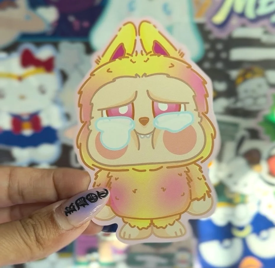 crybubu loyalty sticker
