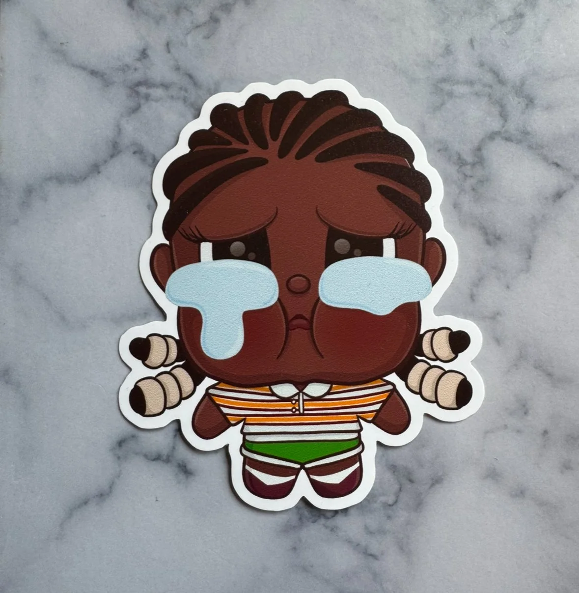 doechii x crybaby sticker