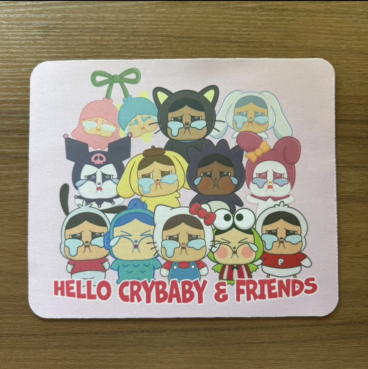 crybaby n friends mousepad