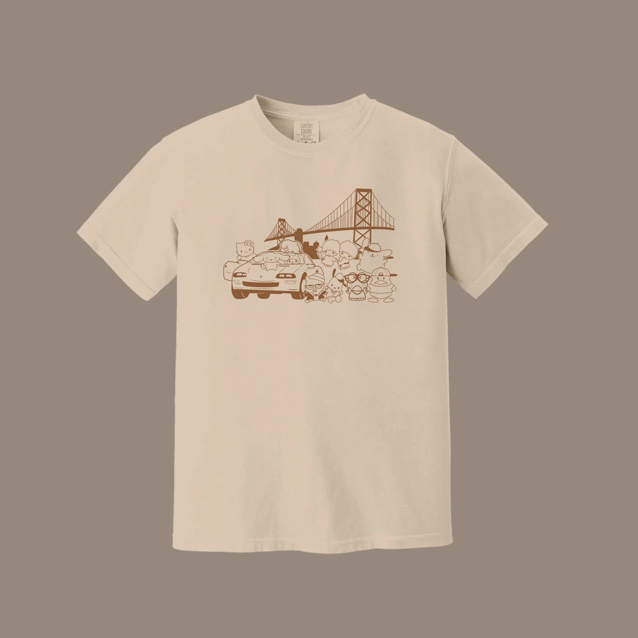 kawaii x bay gang tee