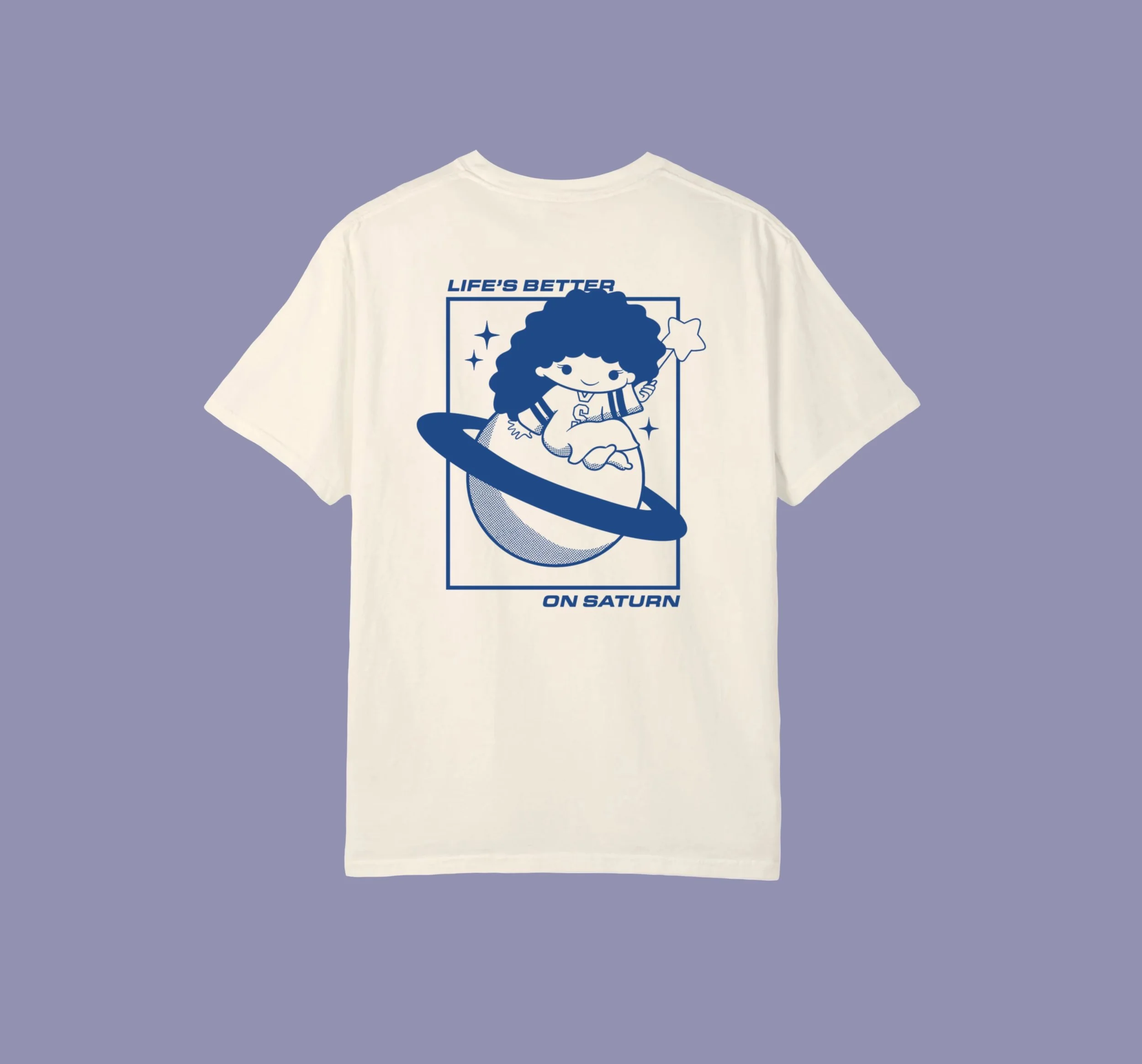 life's better on saturn youth tee