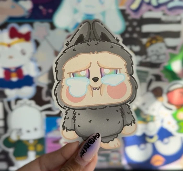 crybubu secret sticker