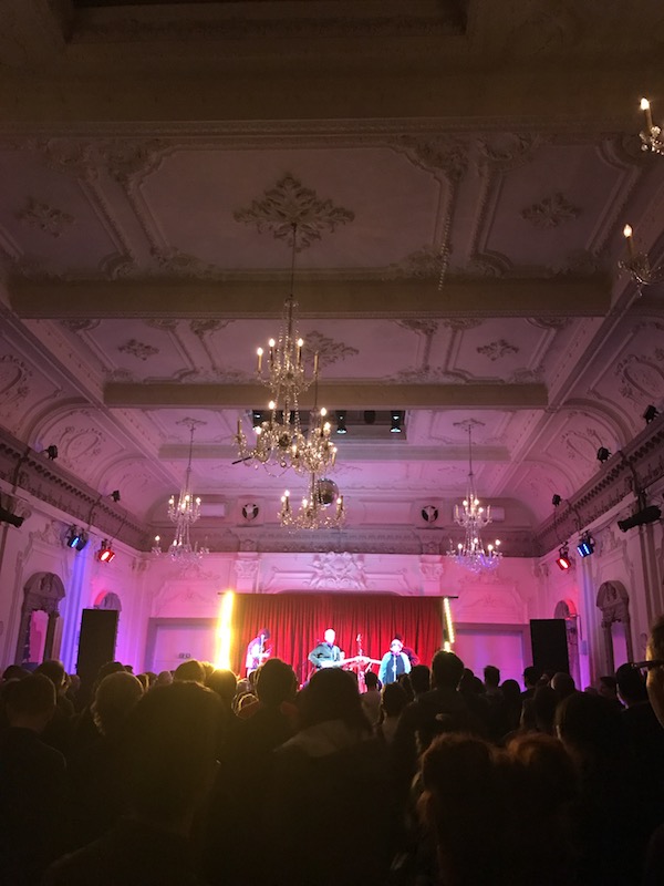 Pete Astor ripping it up at the amazing Bush Hall