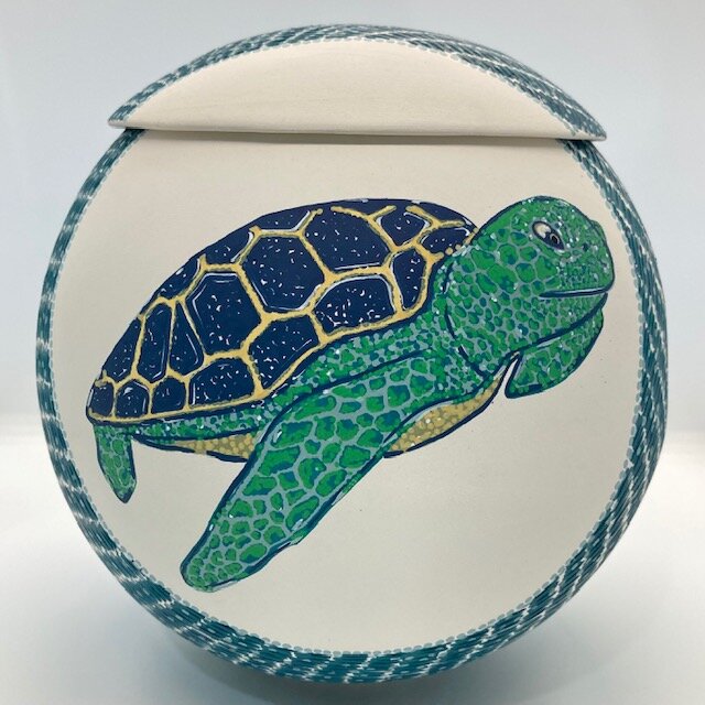 Sea Turtle Ashkeeper, medium — Ashley Fiona