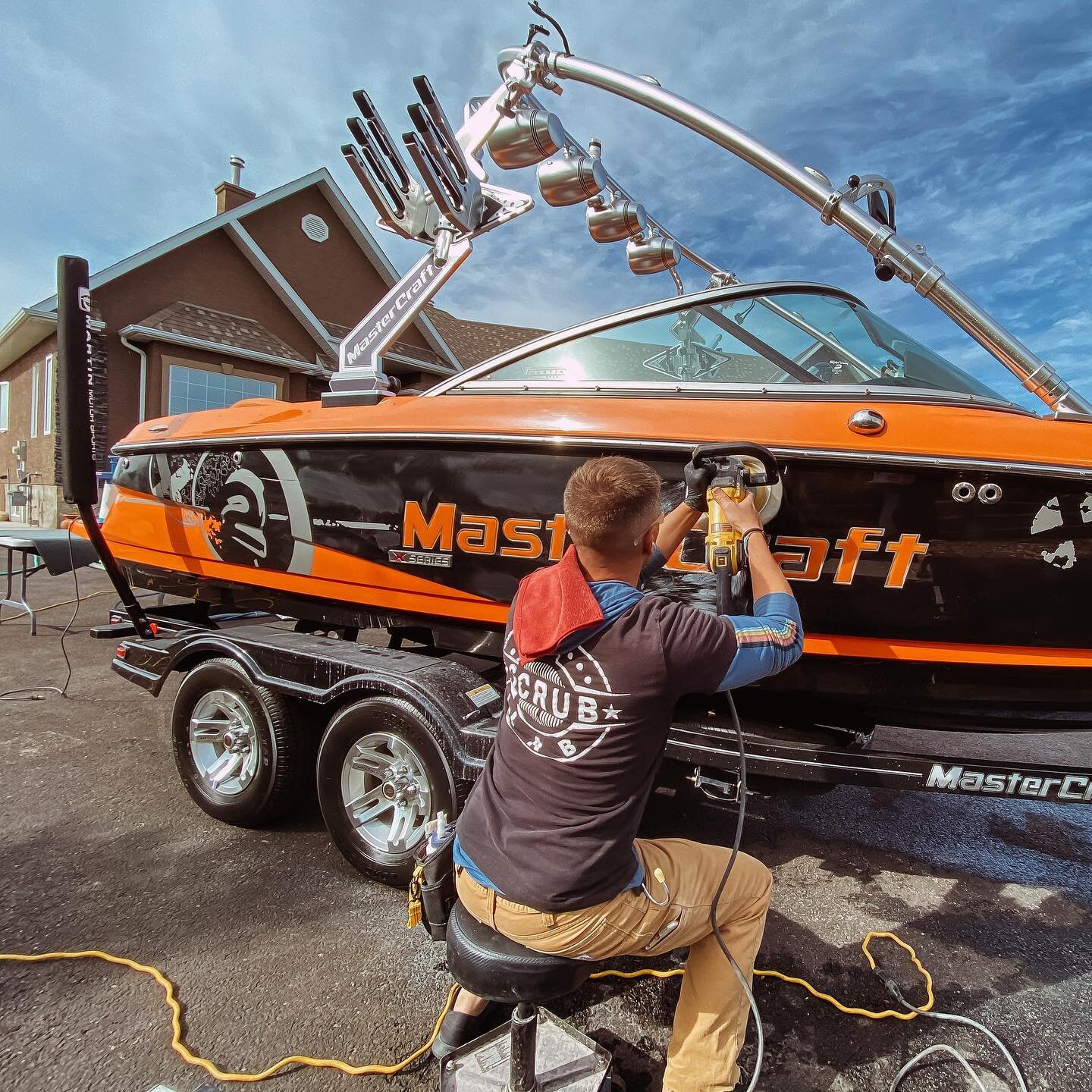 A beauty of a boat today!