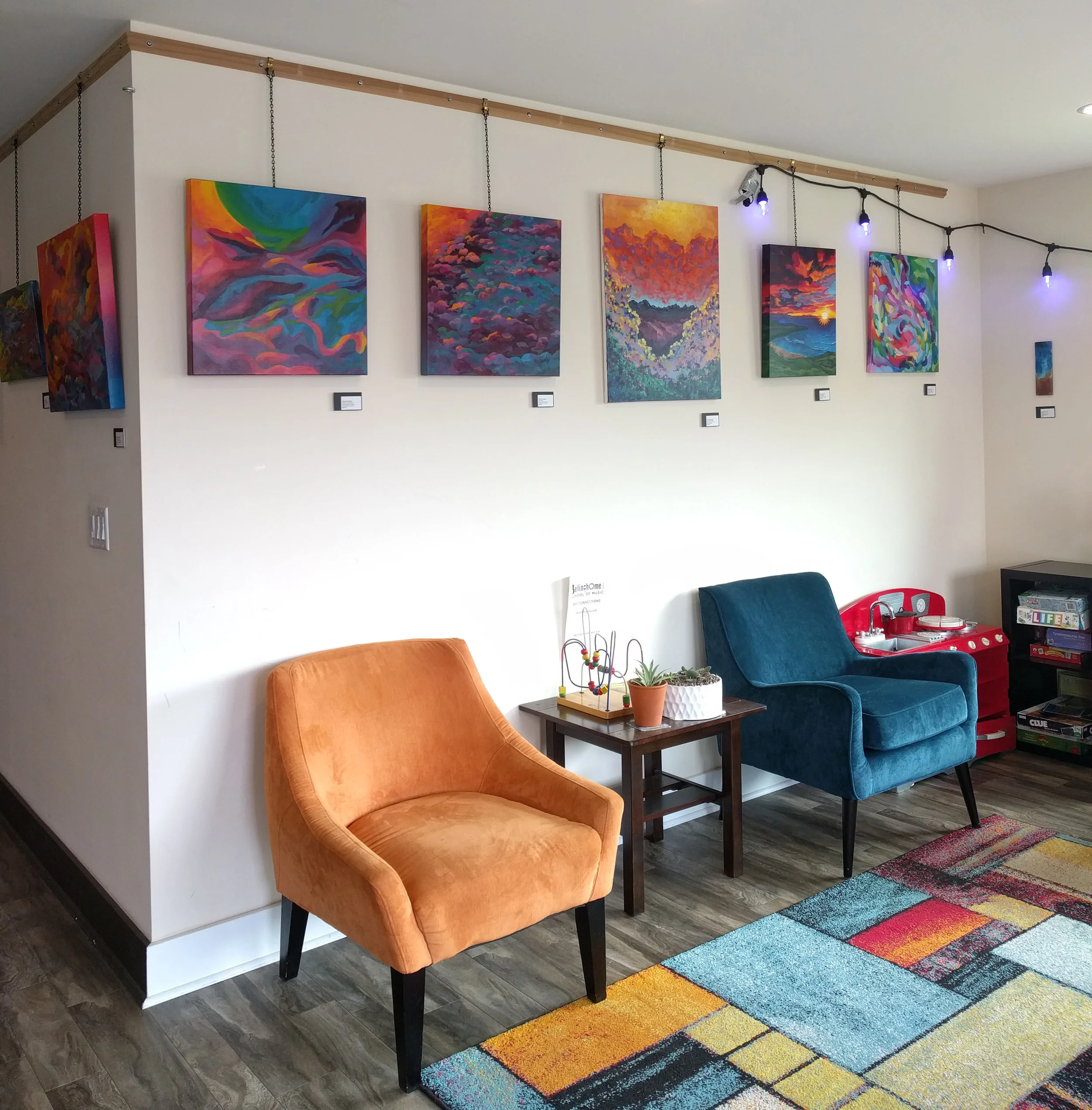 Bellinghome School of Music is hosting my artwork May-July 2019.