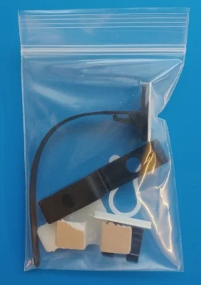  Assorted plastic clips + Clamps