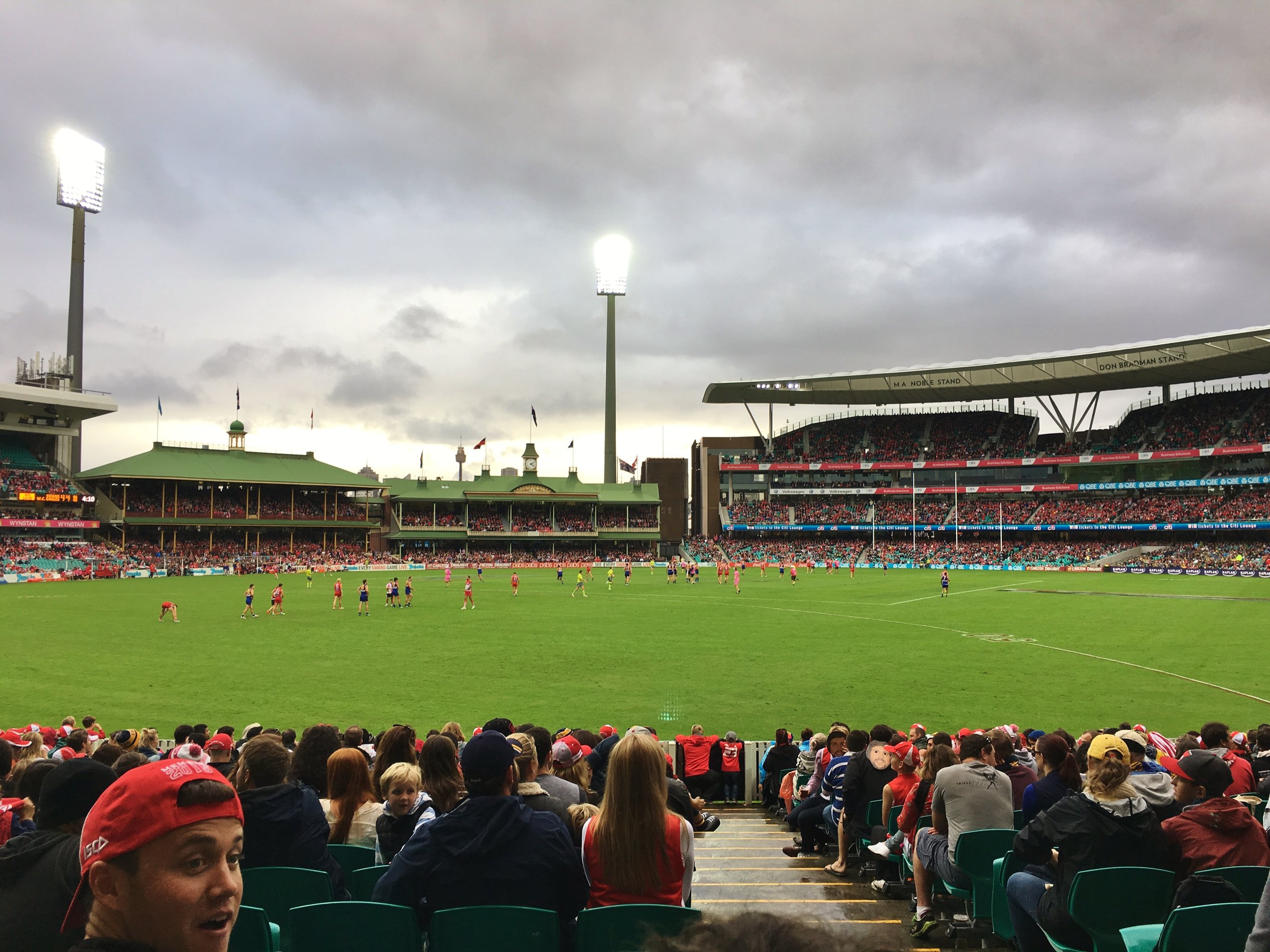 Sydney Swans Game - Aussie Rules Football