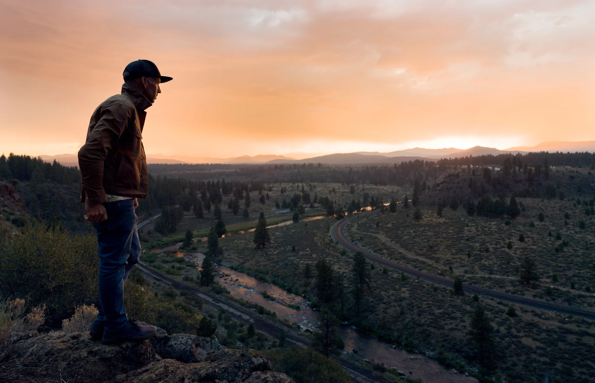 Above the Truckee River on the Glennshire Bluffs you can see a very expansive view of the Pacific Crest. 