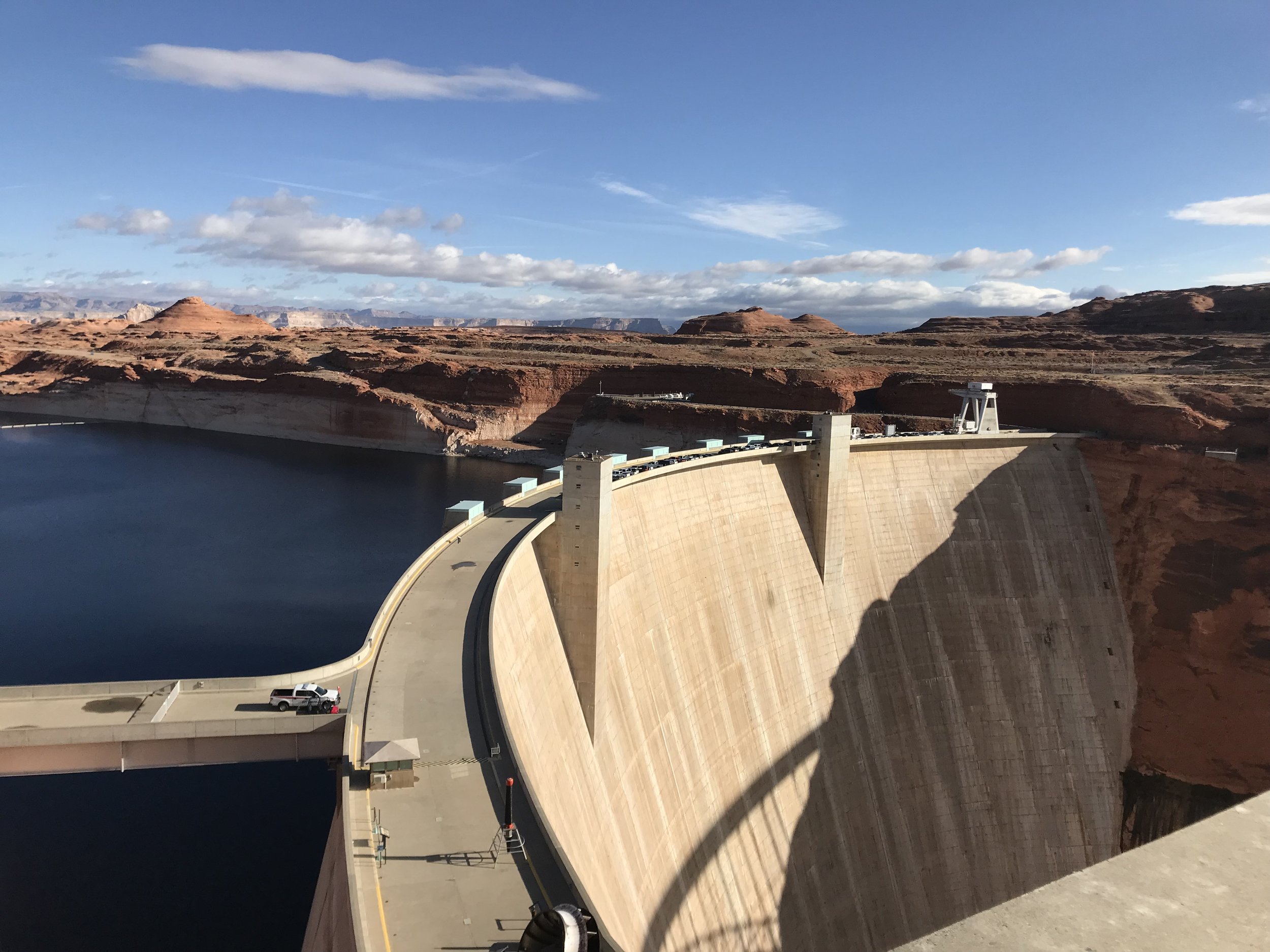 Glenn Canyon Dam.