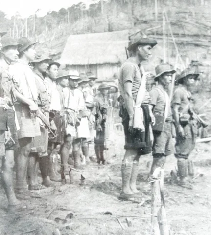OCAJA detachment preparing to occupy Betong