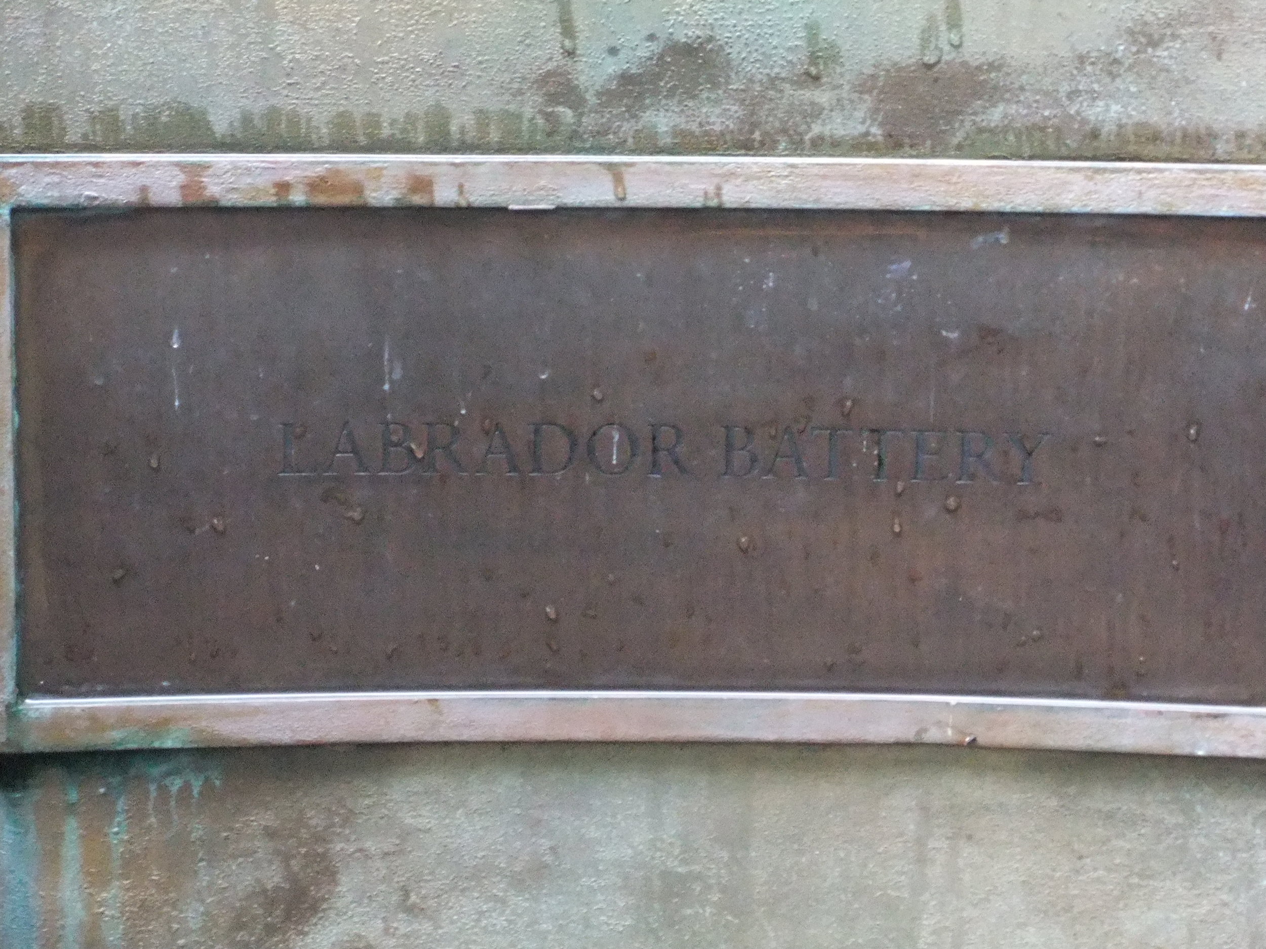 Labrador Battery Memorial, Labrador Park
