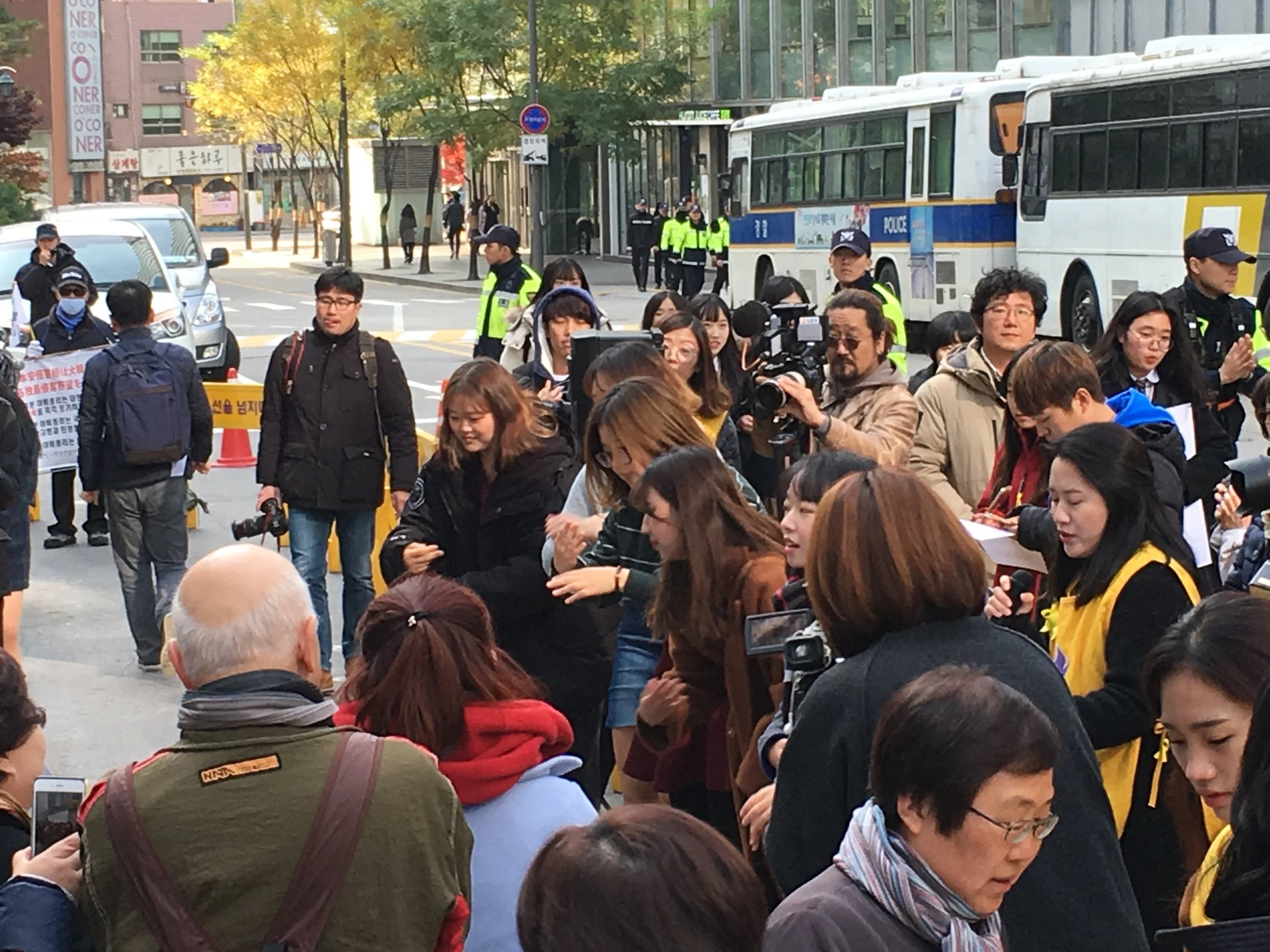 Japanese Embassy and Wednesday Demonstration