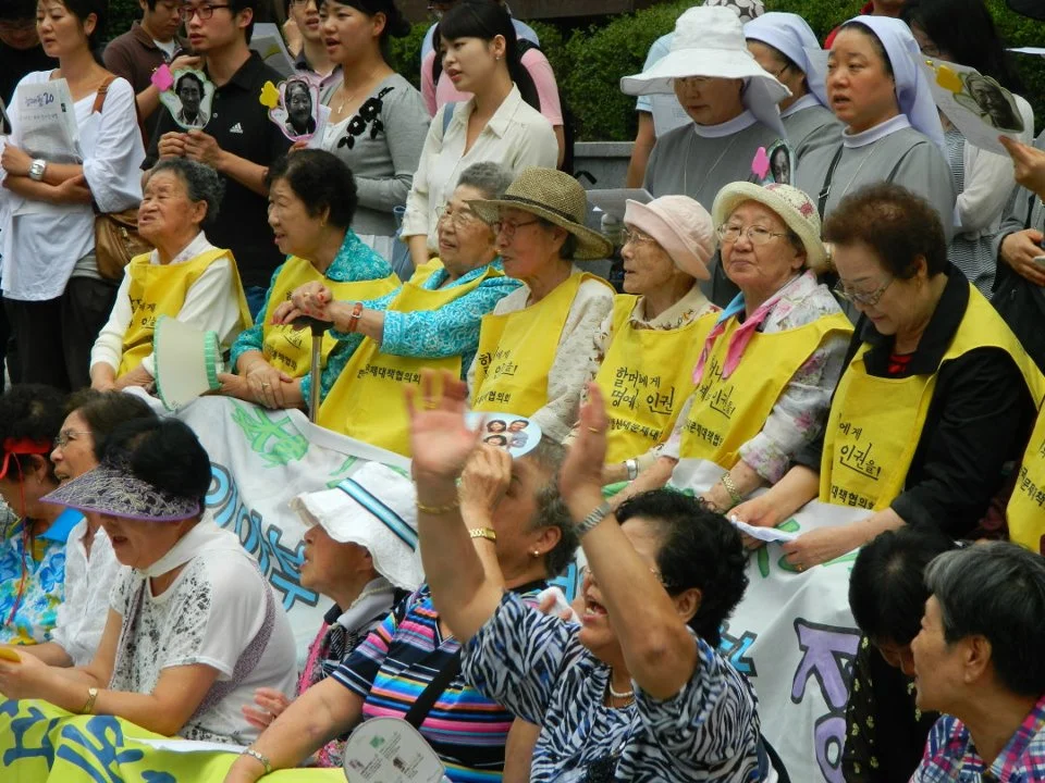 Japanese Embassy and Wednesday Demonstration