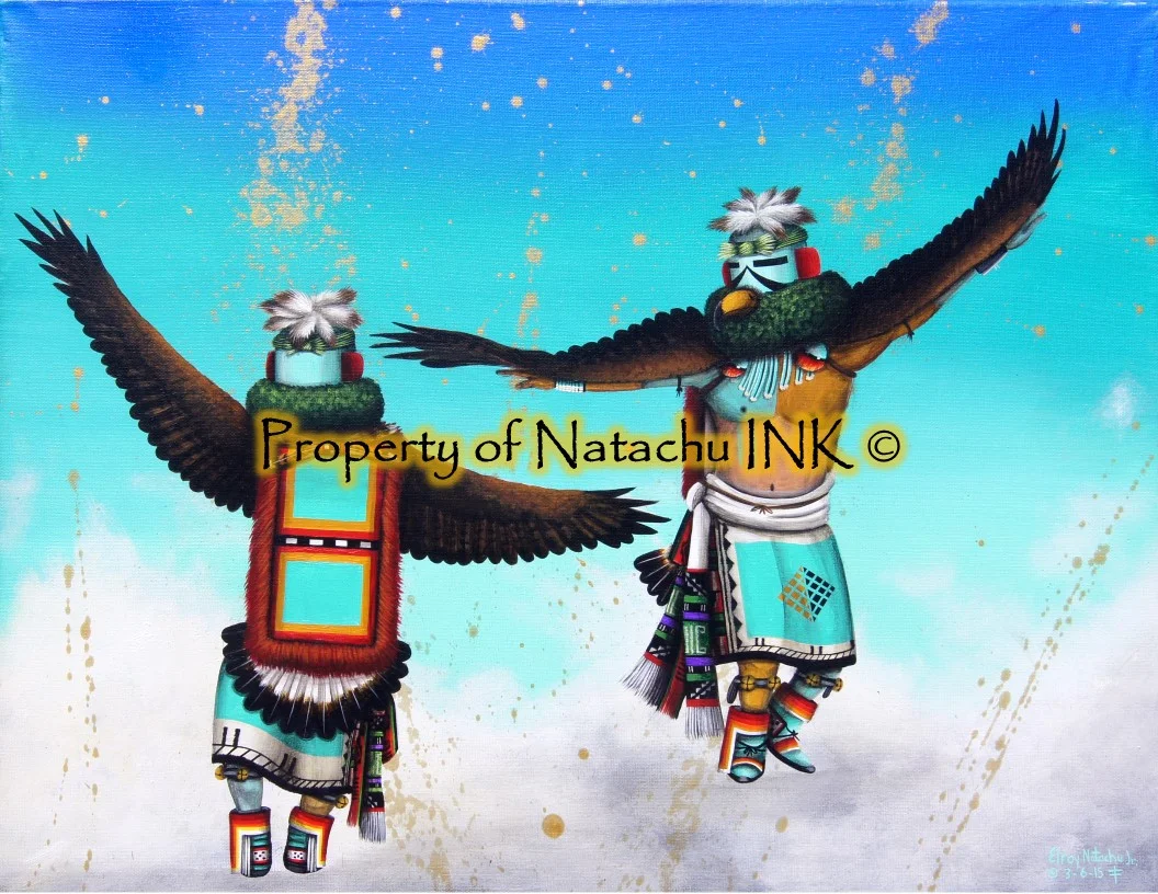 Kya'kya'le (Eagle Kachina) Print