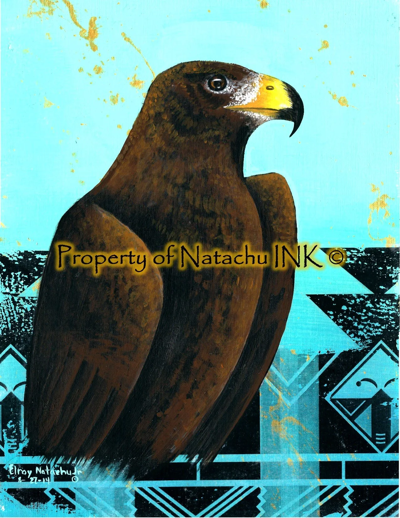 Golden Eagle Clan Print