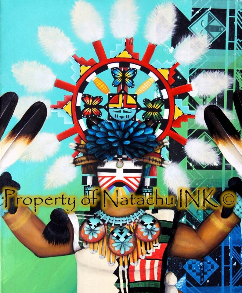 Peace (Zuni/Hopi Harvest Dancer Girl) Print