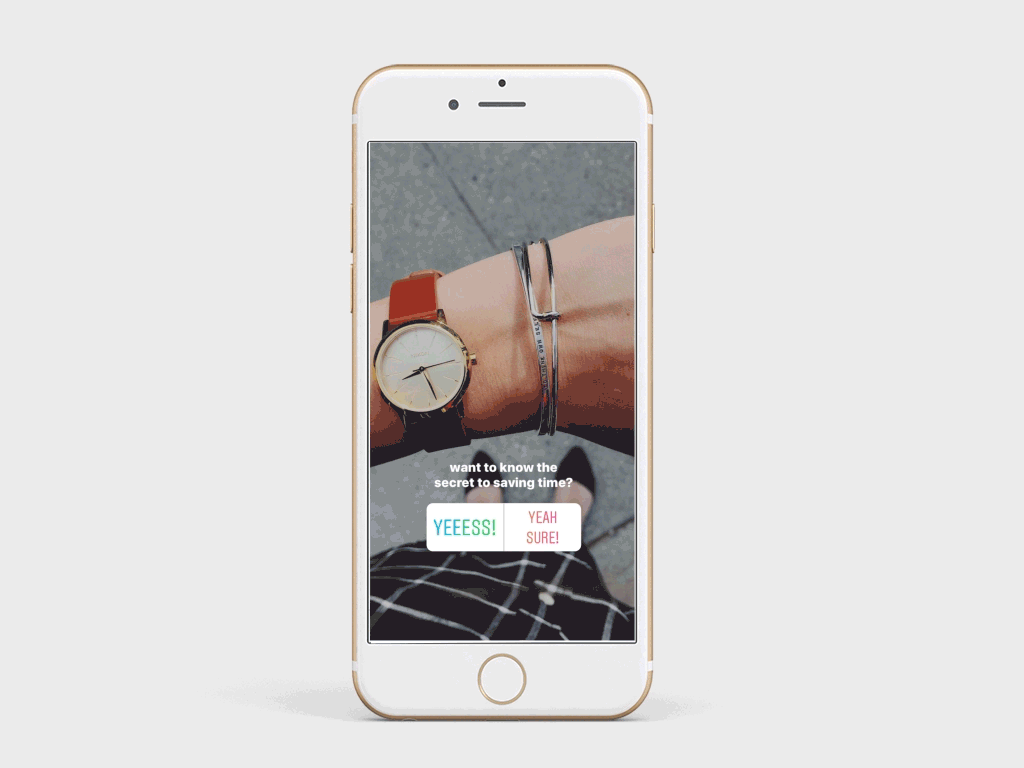 Utilising Instagram’s tools to create engaging stories for the brand.