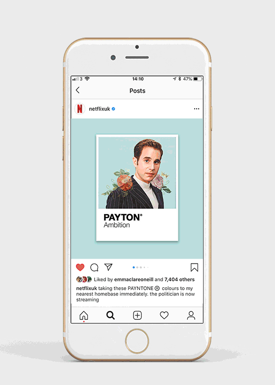 Personality Pantone for The Politician.