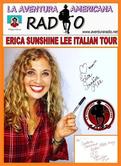 LA AVENTURA AMERICANA RADIO(of Spain) presents ERICA SUNSHINE LEE