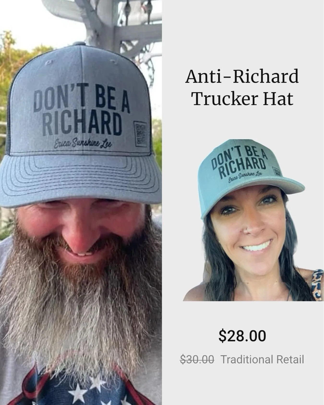 Spring sale, who&rsquo;s in? 
#springsale #mayday #dontBeARichard #truckerhat #funnyhat