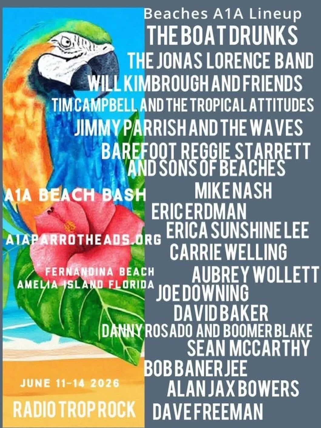 Amelia Island Takeover all weekend with my friends at the A1A Beach Bash! 🫶🏝️😁🦩🐟🚤☀️🌊👙⛱️🏖️🏝️
Who&rsquo;s with me?!?