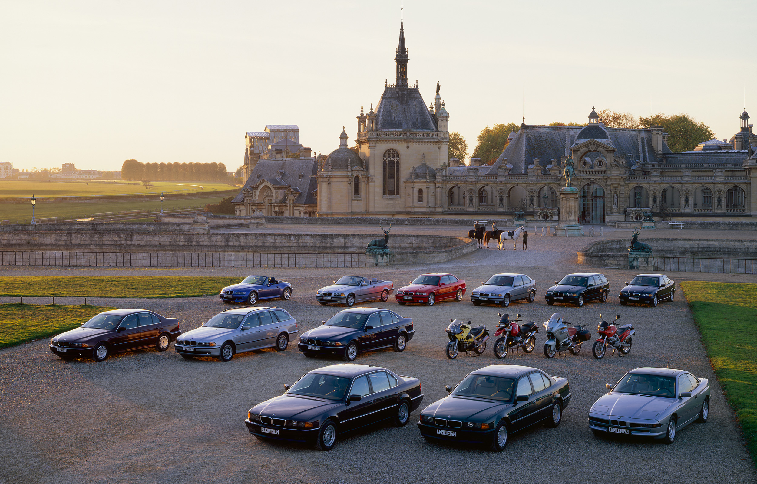  BMW Cars at Chantilly  BMW Annual Report 1997 