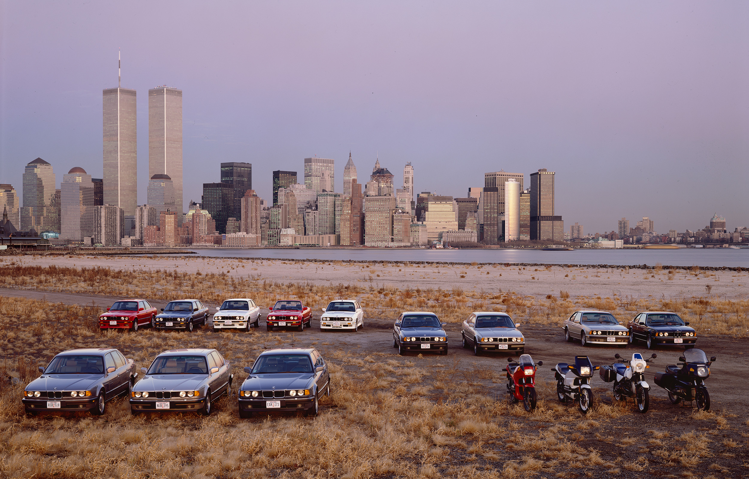  BMW Cars at NYC  BMW Annual Report 1990 
