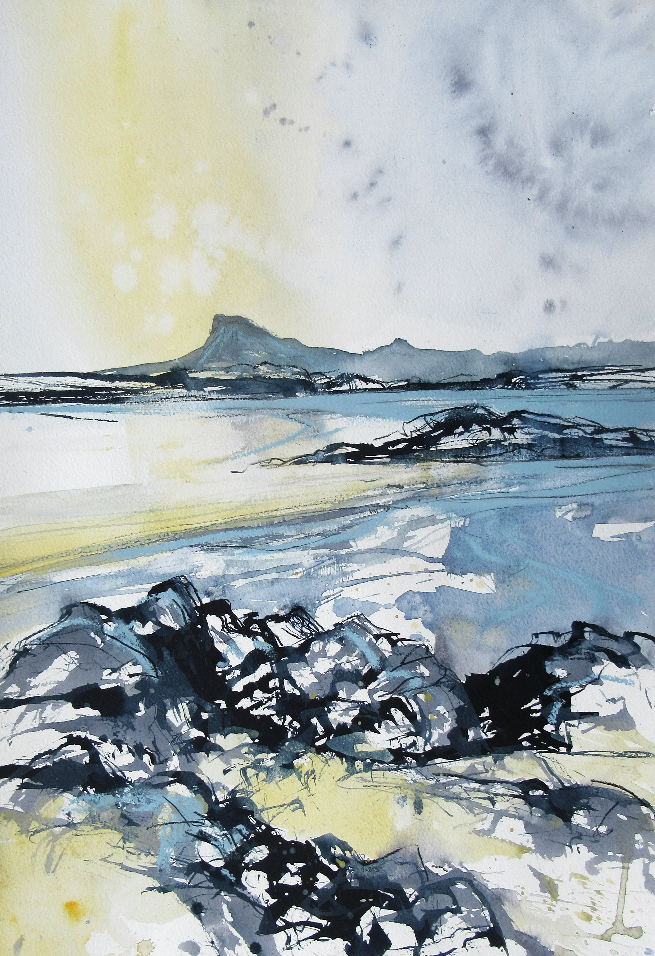  Late Summer Haze, mixed media on paper, 38×55cm, framed and glazed, £980 
