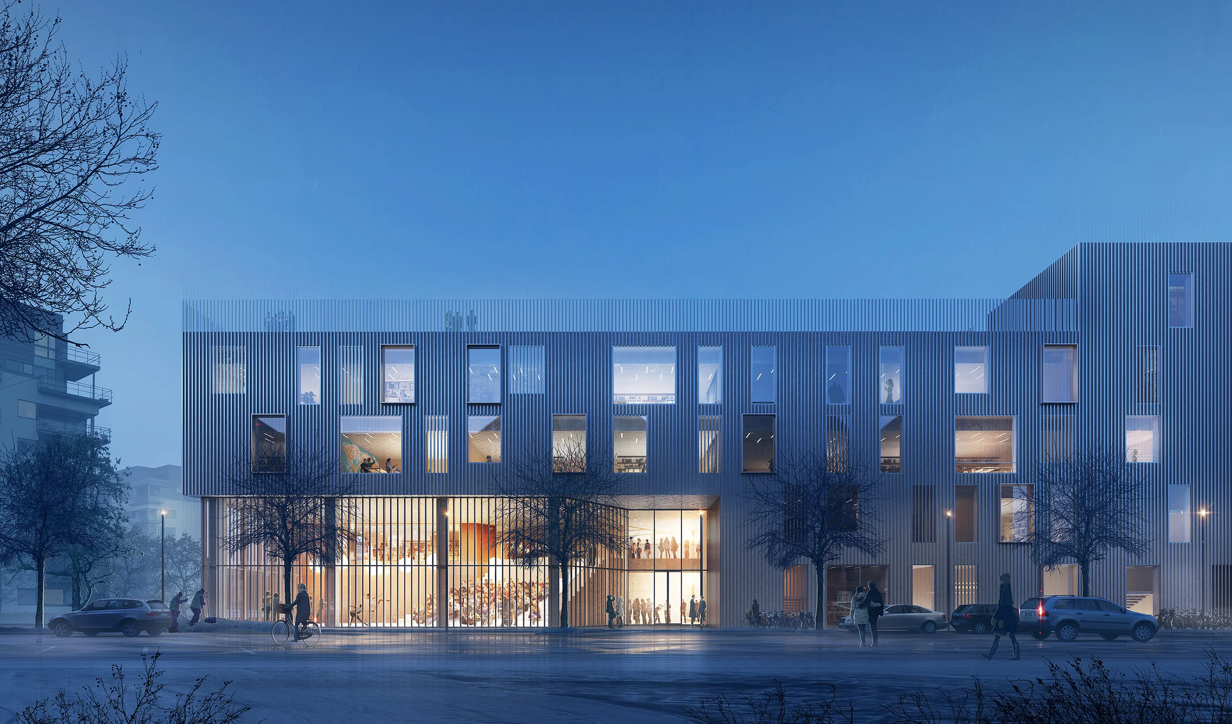 NY ISLANDS BRYGGE SKOLE / TREDJE NATUR + C.F. MOLLER