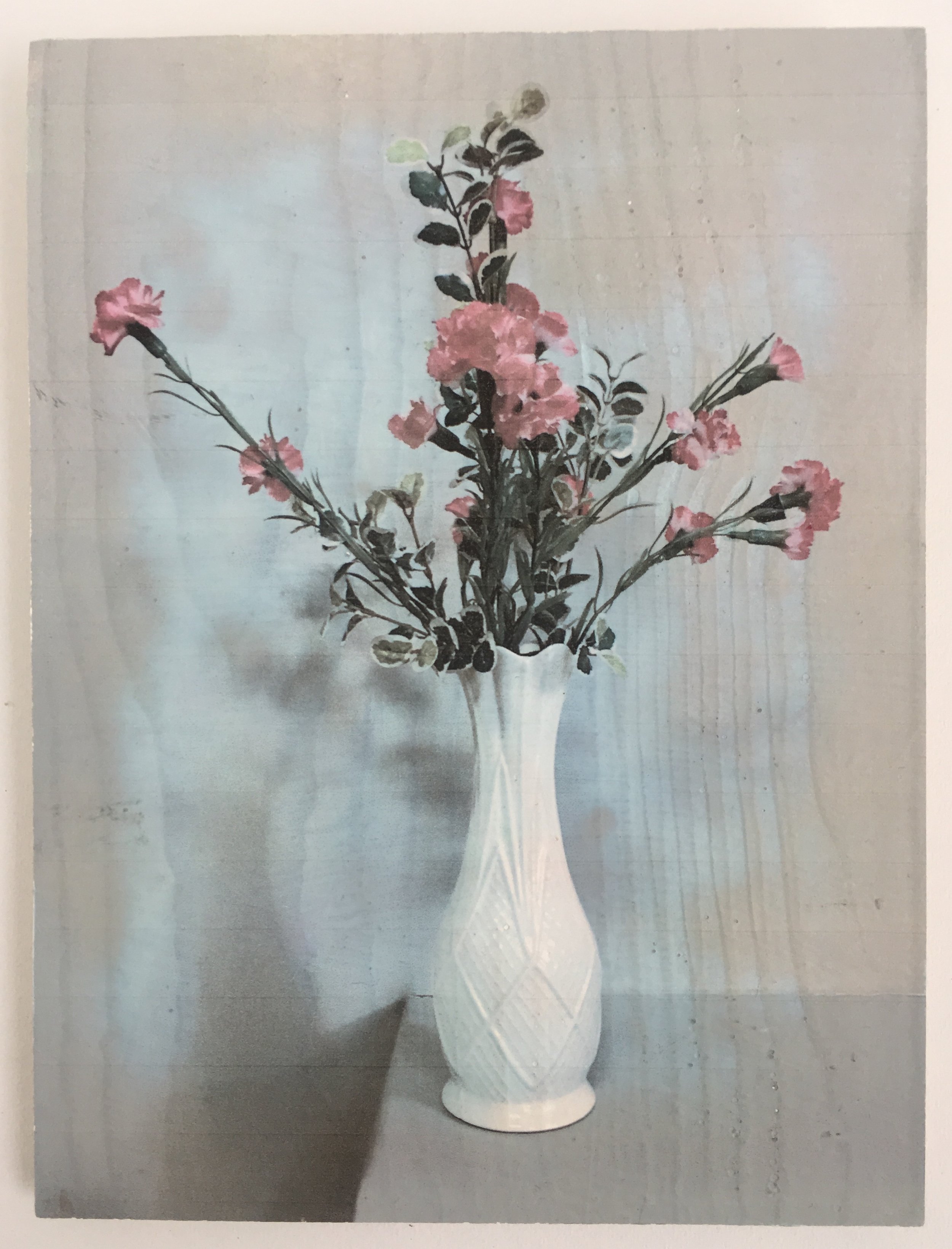 Pink Carnation (grey)