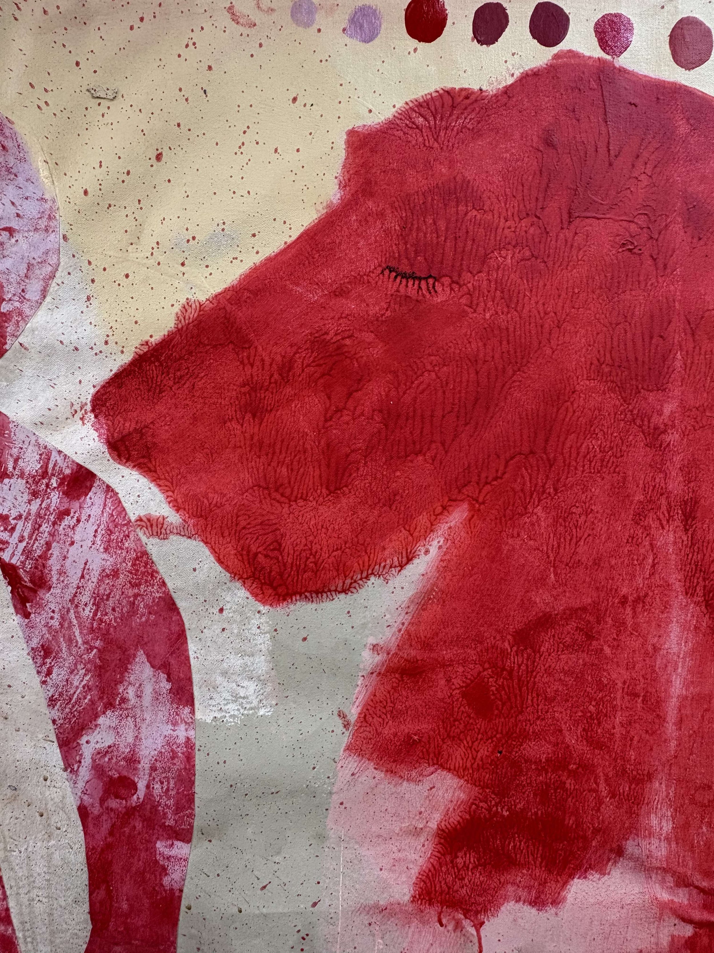 Terrible Certainty (2025). (panel no.1) Detail.