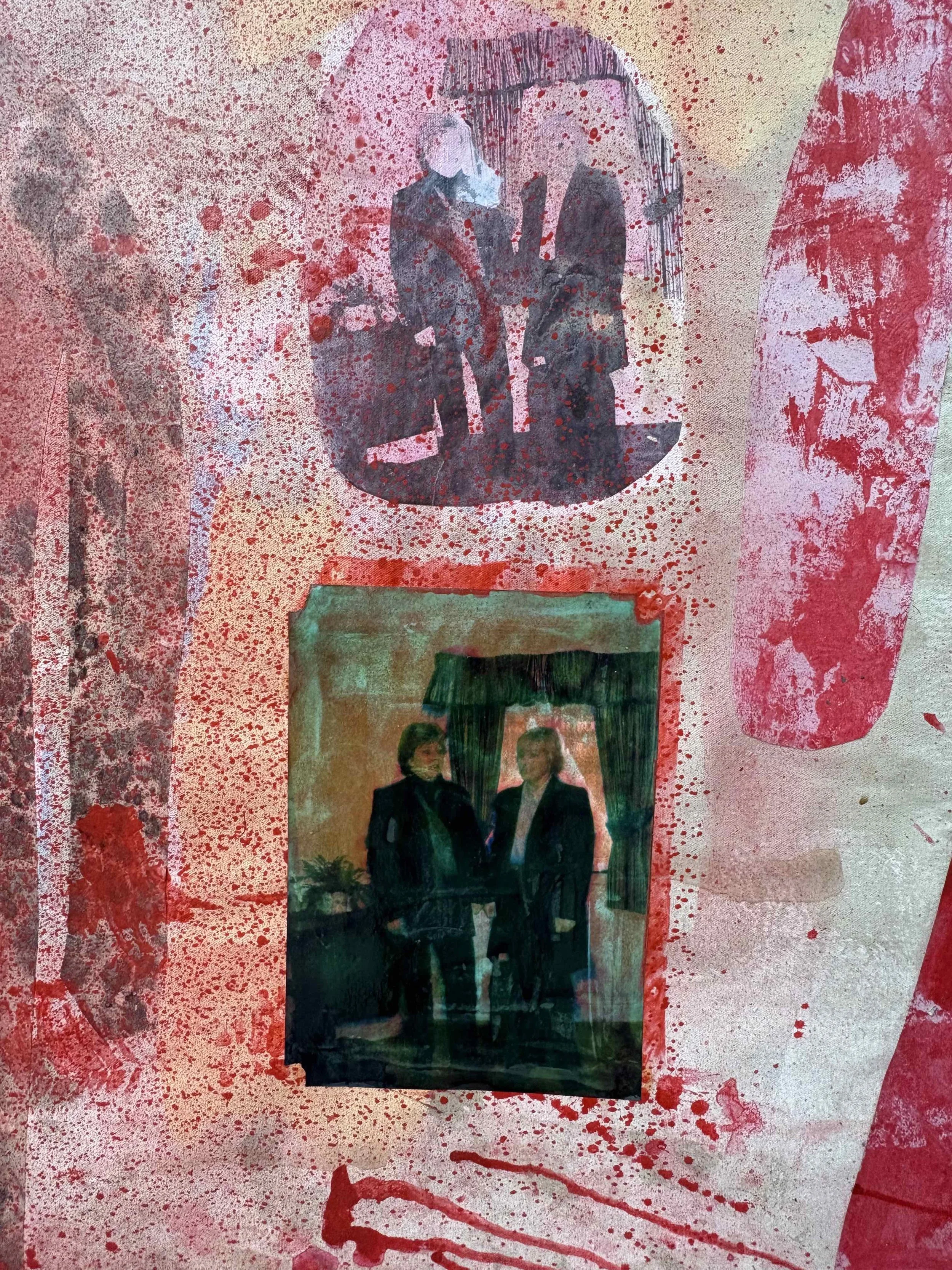 Terrible Certainty (2025). (panel no.1) Detail.