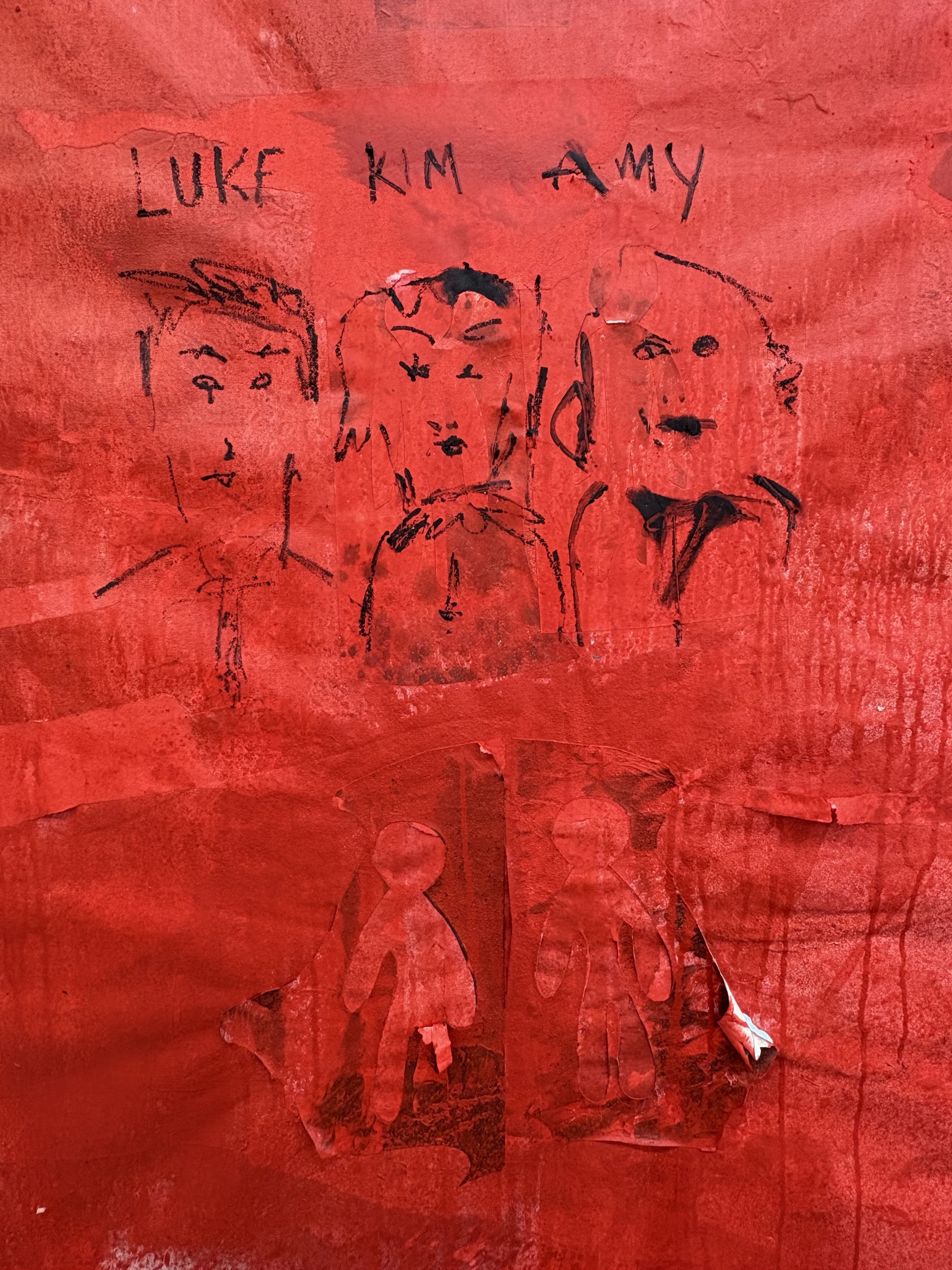 Terrible Certainty (2025). (panel no.2) Detail.