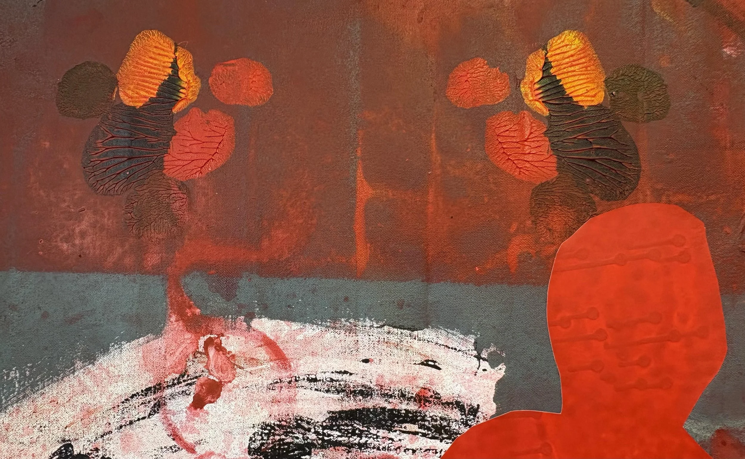 Terrible Certainty (2025). (panel no.3) Detail.