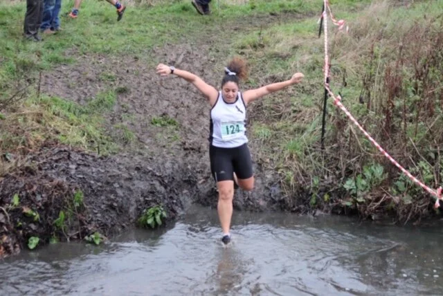 (Hoping to fly like this throughout London Marathon)