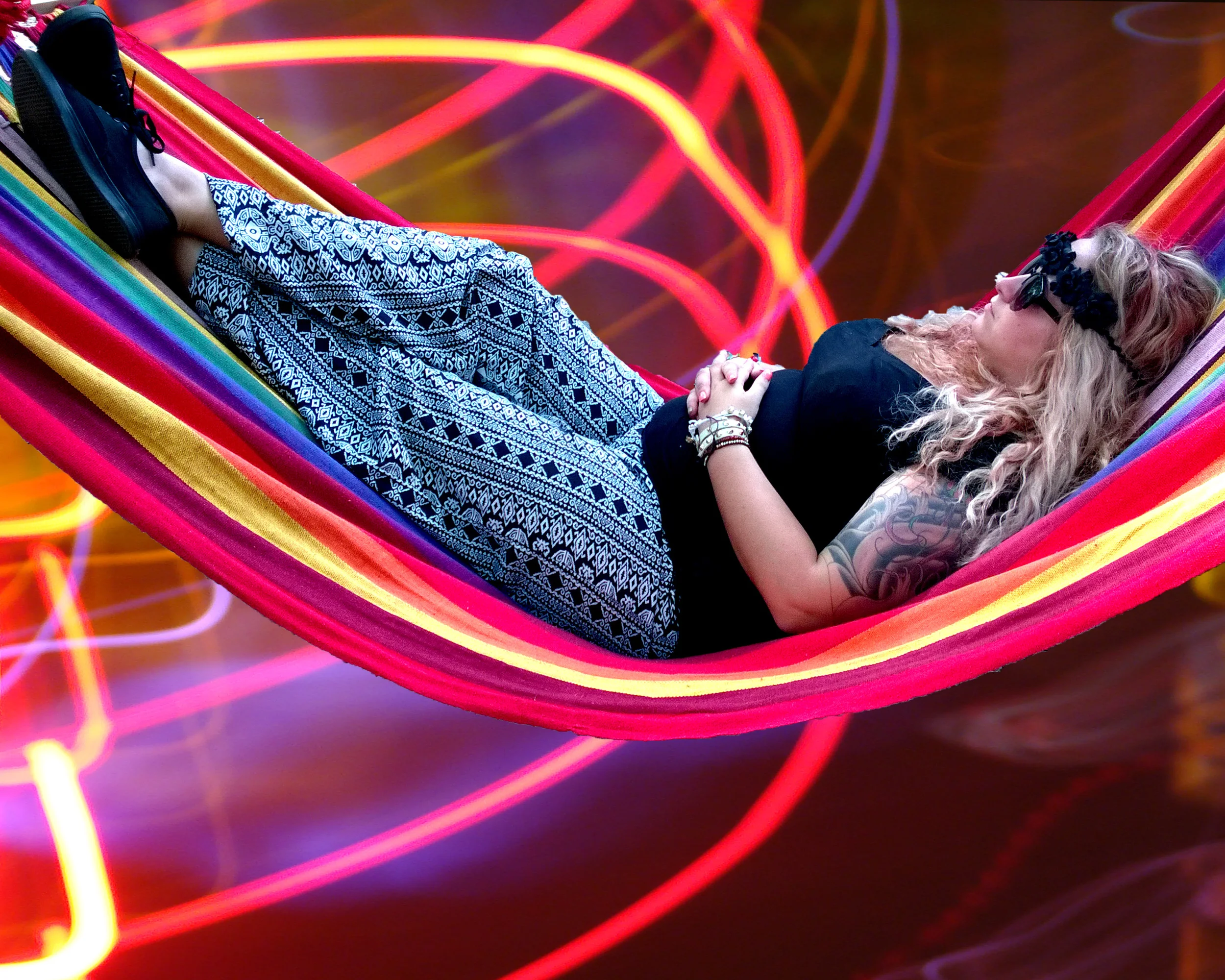 Psychedelic Hammock