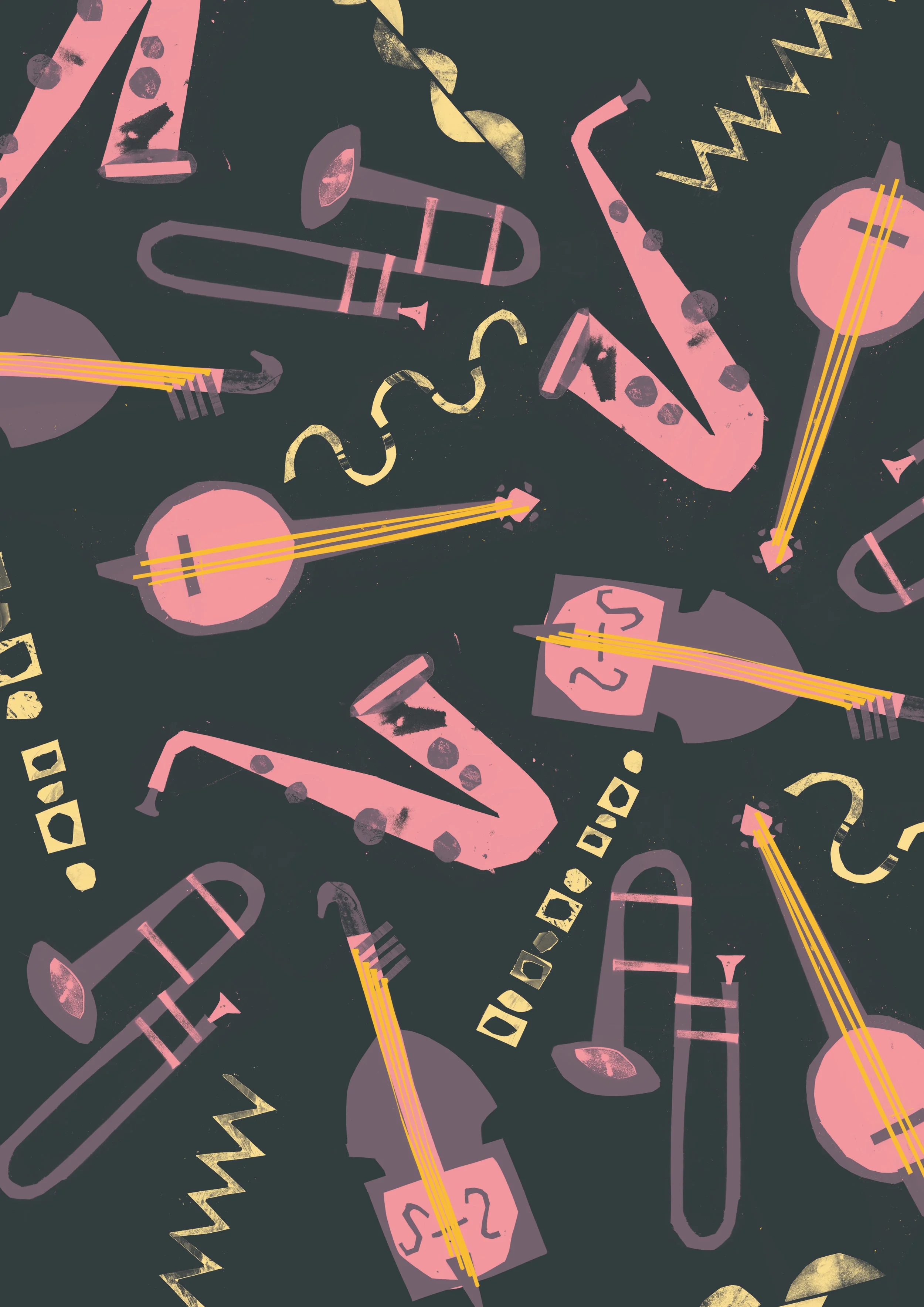 'Jazz Club Pattern'  Available to Licence