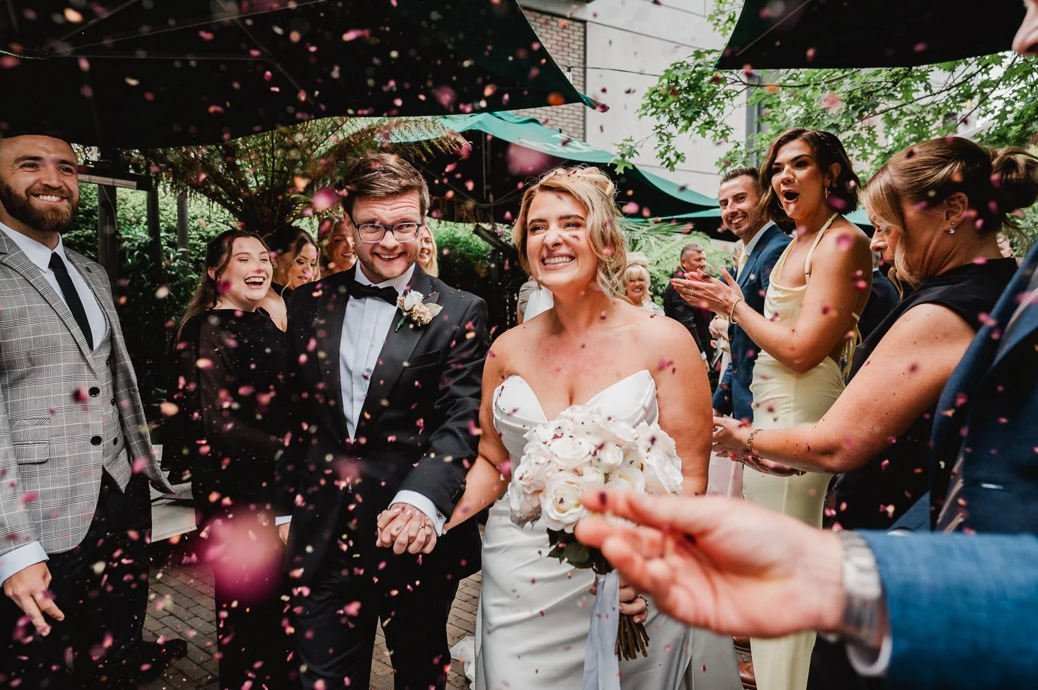 Georgia &amp; Andy - A Black Friar/Black Tie Wedding in the City Centre - Manchester Wedding Photographer